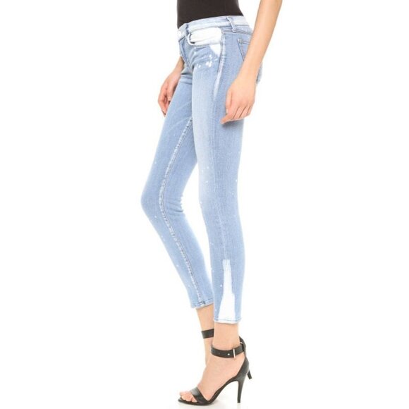$238 J BRAND JEANS 910 Zephyr Denim AS SEEN ON KENDALL Low Rise Skinny ( 28 )